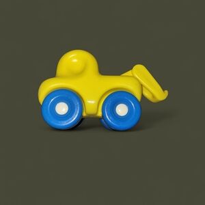 Yellow and Green Little Tikes Toy Trucks